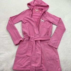 PINK Victoria’s secret Bath Swim Robe with Hoodie